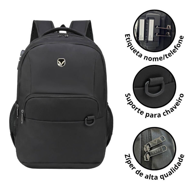 Mochila Executiva Antifurto - ShoppingSphera