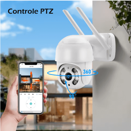 Câmera de Vigilância Wi-Fi Profissional - ShoppingSphera