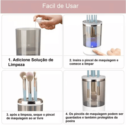 Limpador de Pincel Elétrico - ShoppingSphera