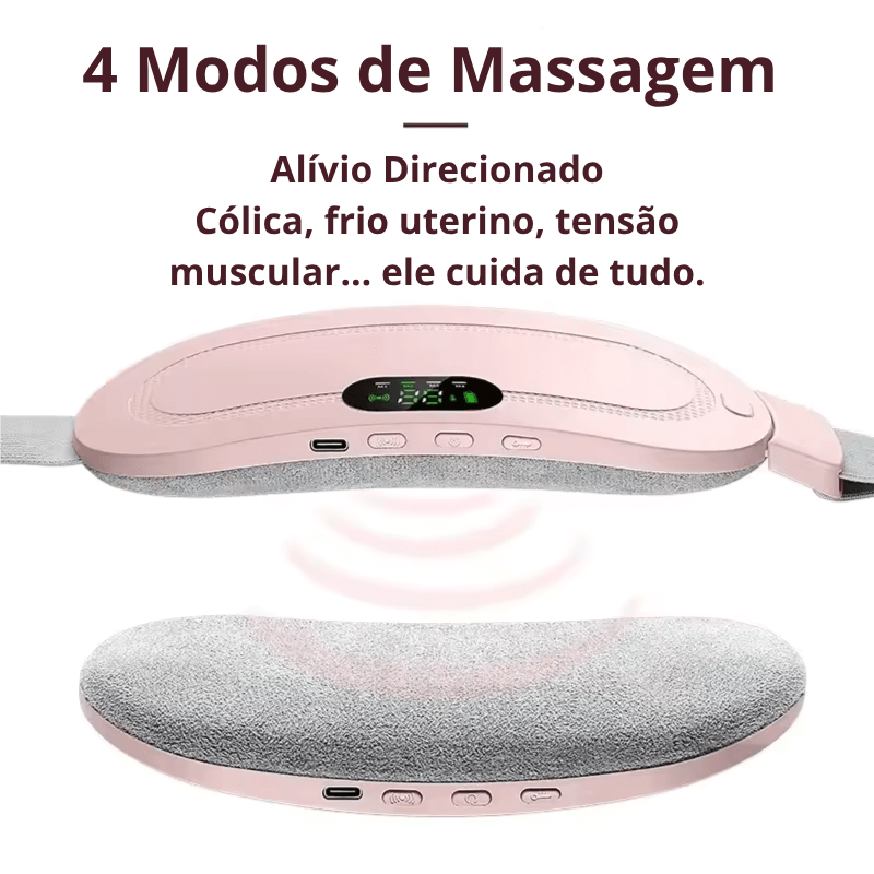 ComfortCycle | Massageador Térmico para Cólicas Menstruais