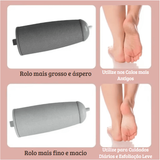 Lixador de Pé Elétrico - ShoppingSphera