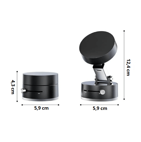 GripLock Pro | Suporte de Celular com Sucção à Vácuo